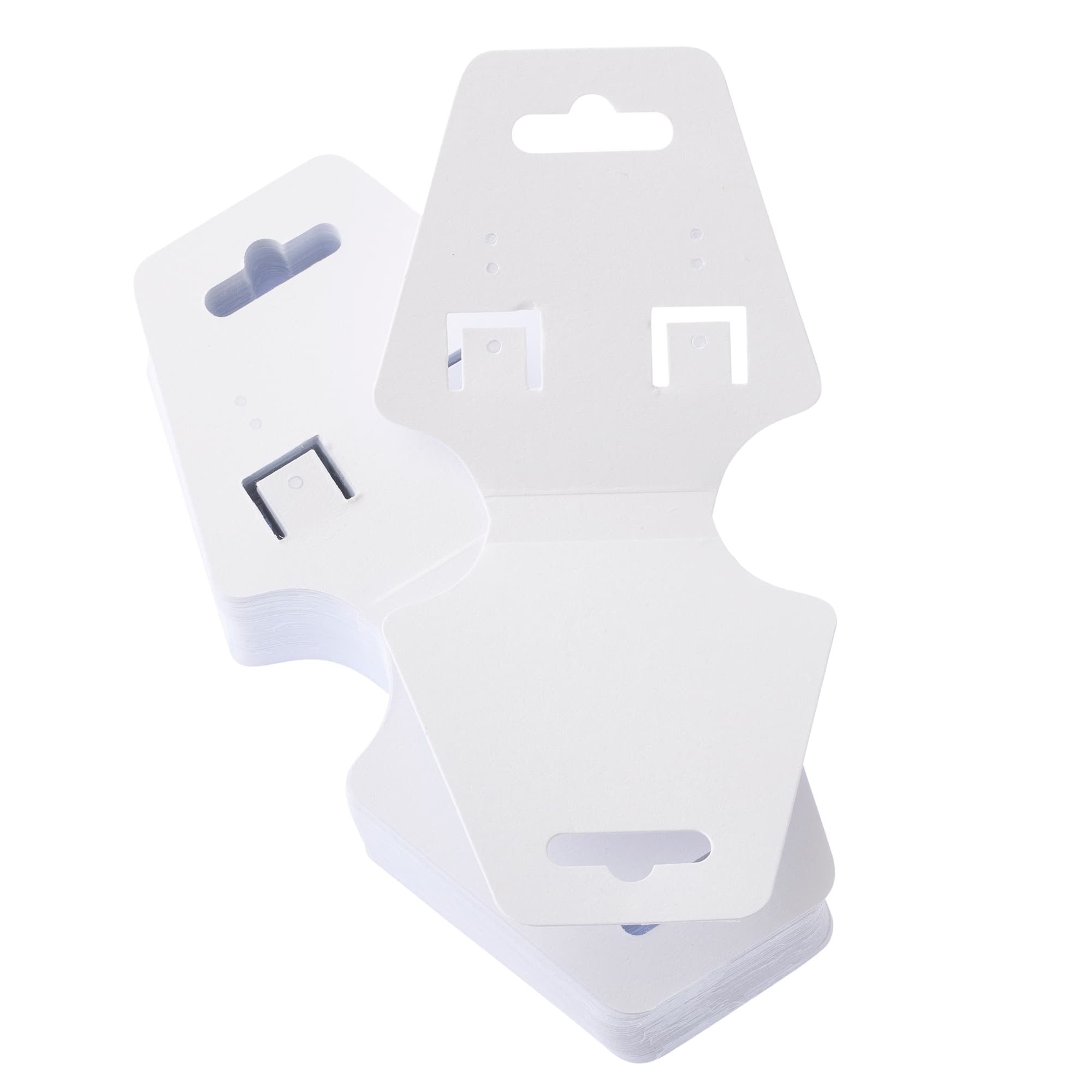 White Necklace & Earring Cards by Bead Landing™, 75ct.